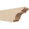 Ekena Millwork 4in. W x 6in. H x 16in. L New Brighton Woodgrain TimberThane Rafter Tail, Primed Tan RFTUR04X06X16NEBRCPR - alternate 1